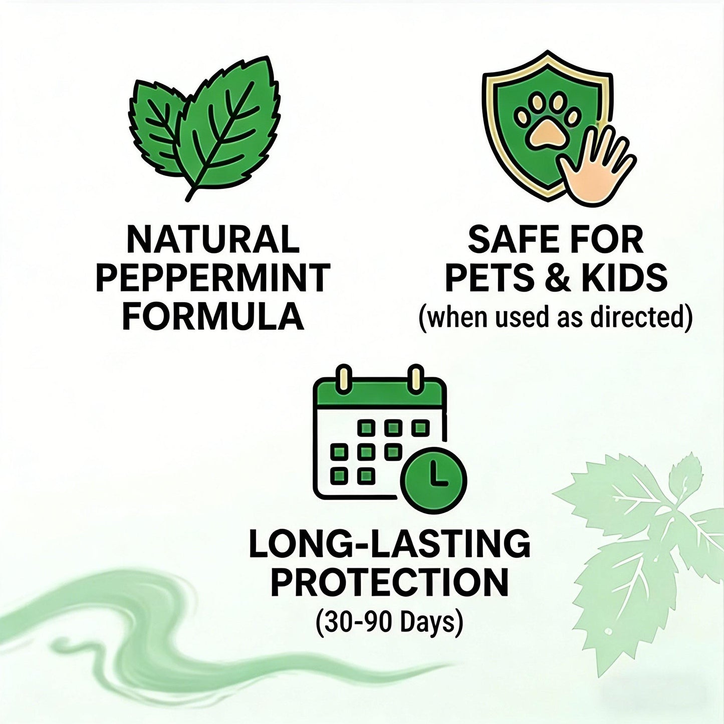 💥 Natural Peppermint Rodent Repellent Tablets – 10 Pack