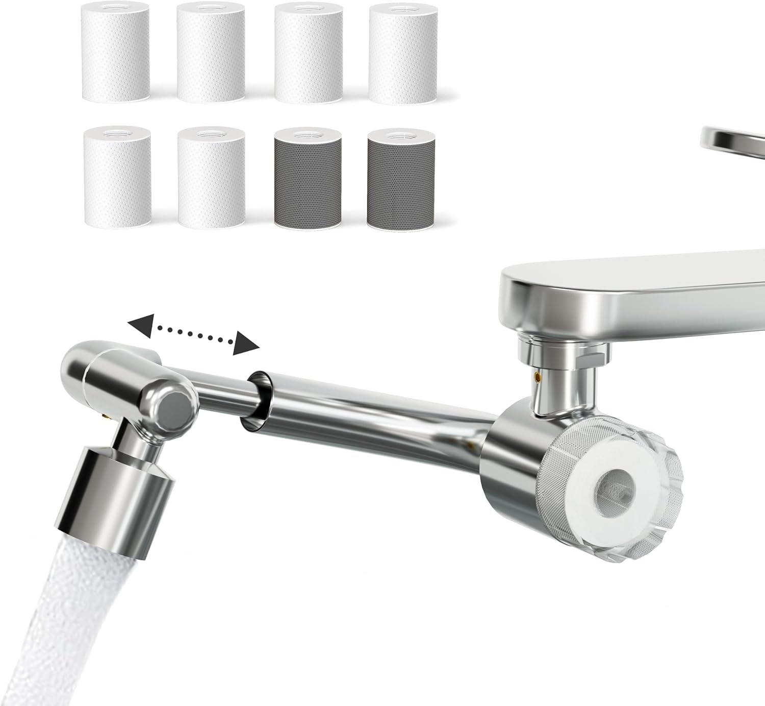 1080° Rotating Faucet Water Filter Extender