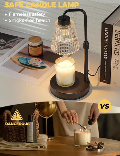 Candle Warmer Lamp with Cycle Timer