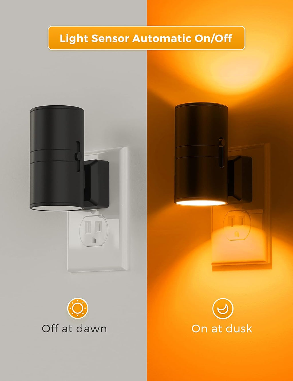 Dimmable LED Night Light Set