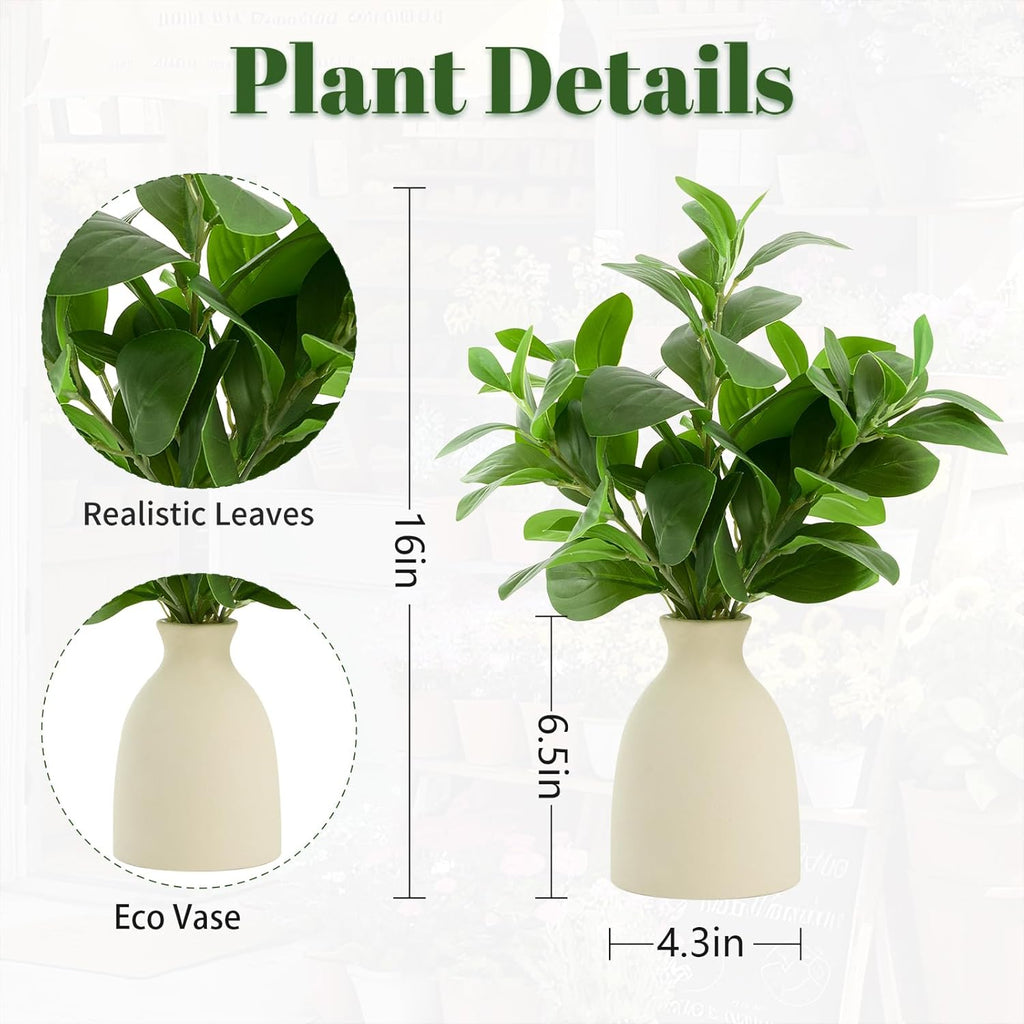 Artificial Eucalyptus Potted Plant