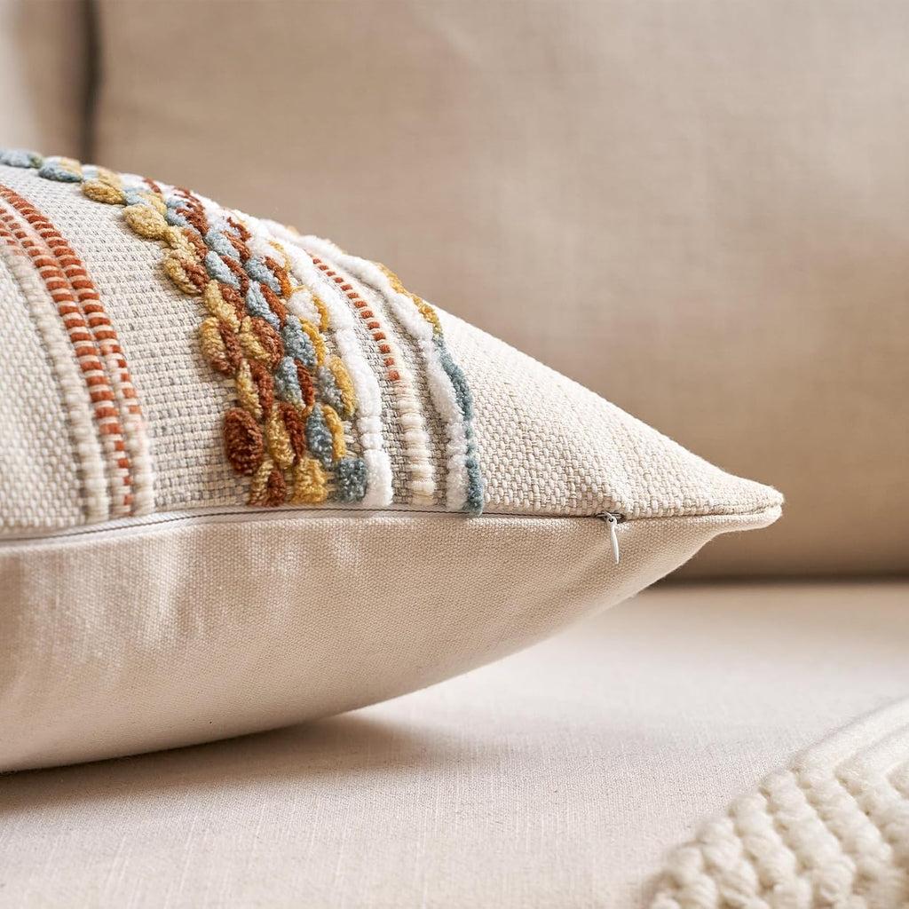 Boho Decorative Throw Pillow Covers Set