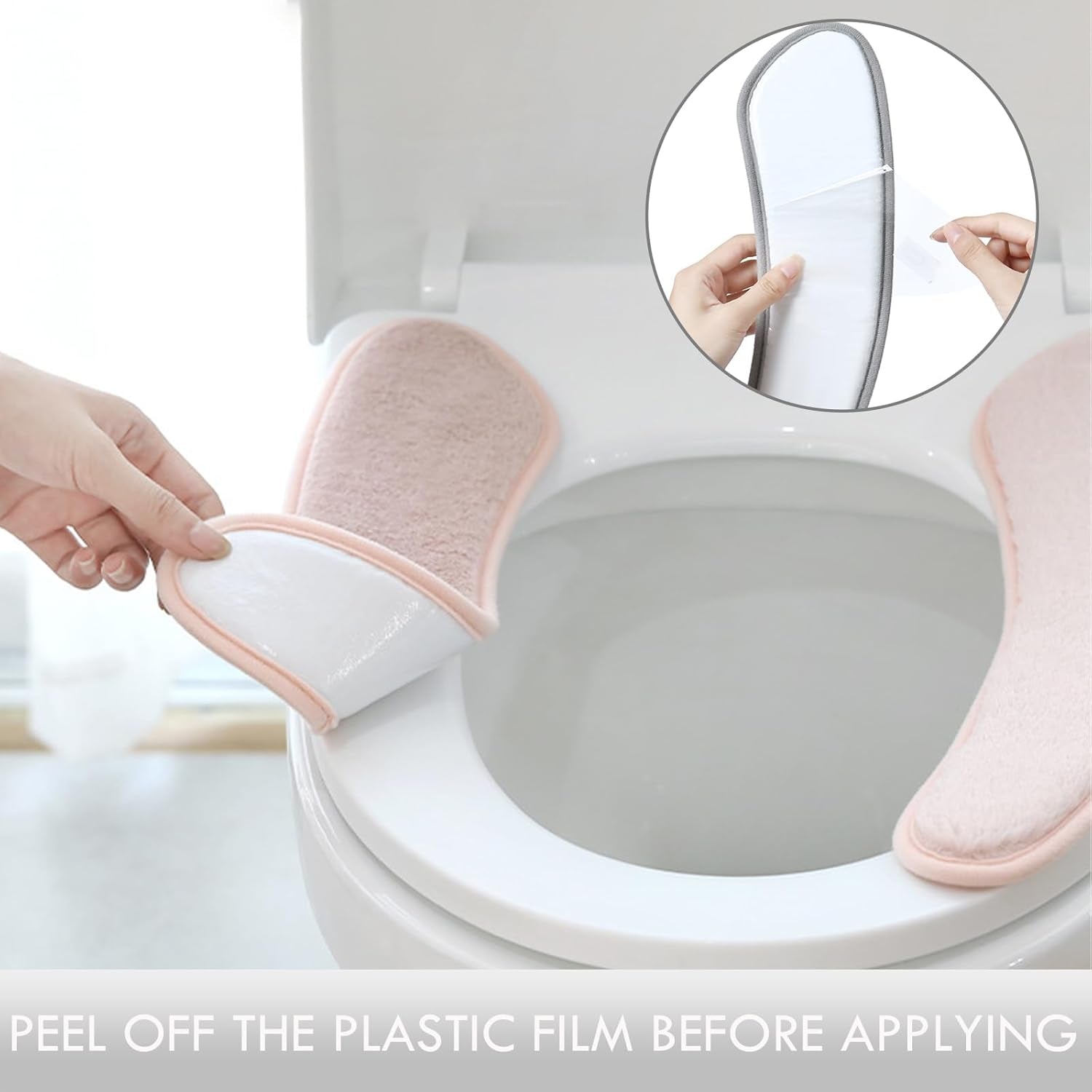 Thick & Warm Toilet Seat Cushion Cover