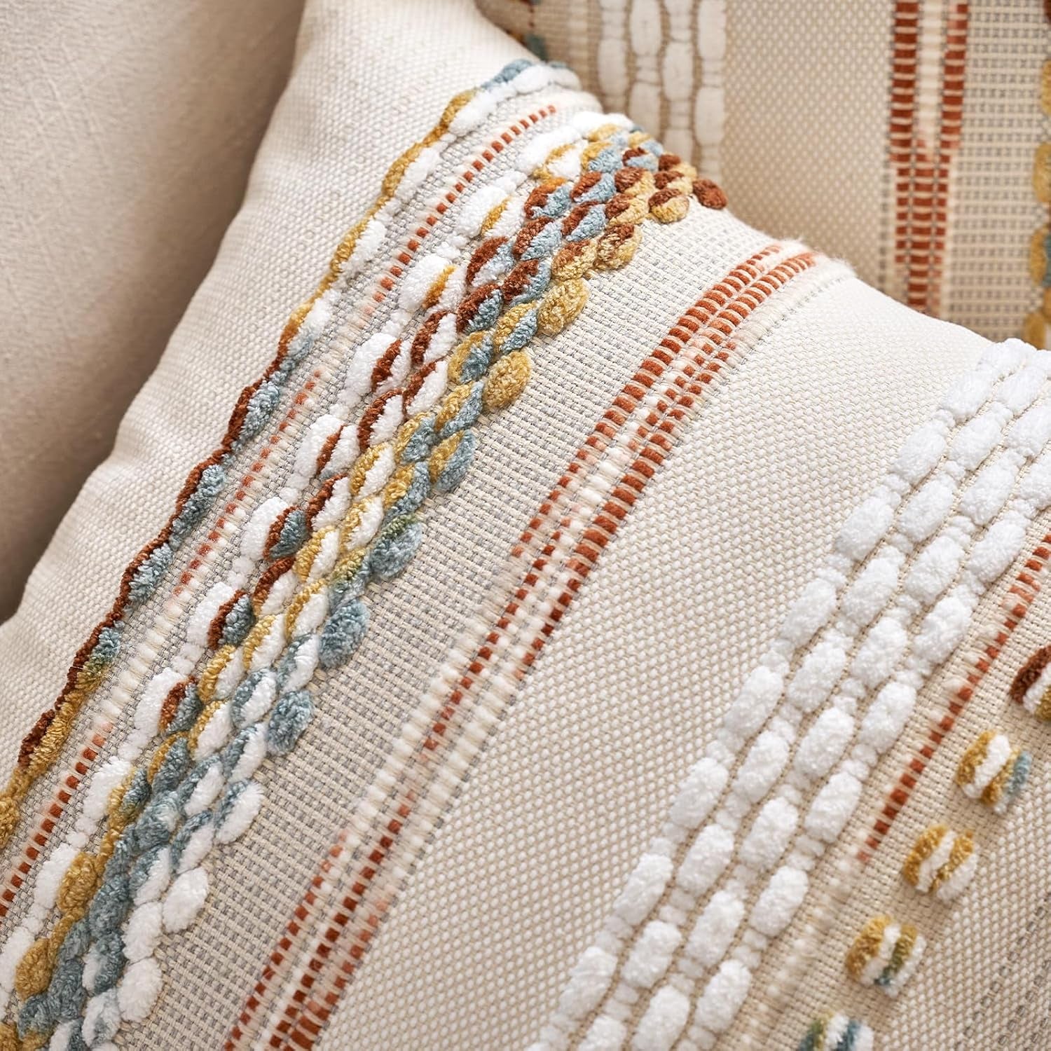 Boho Decorative Throw Pillow Covers Set
