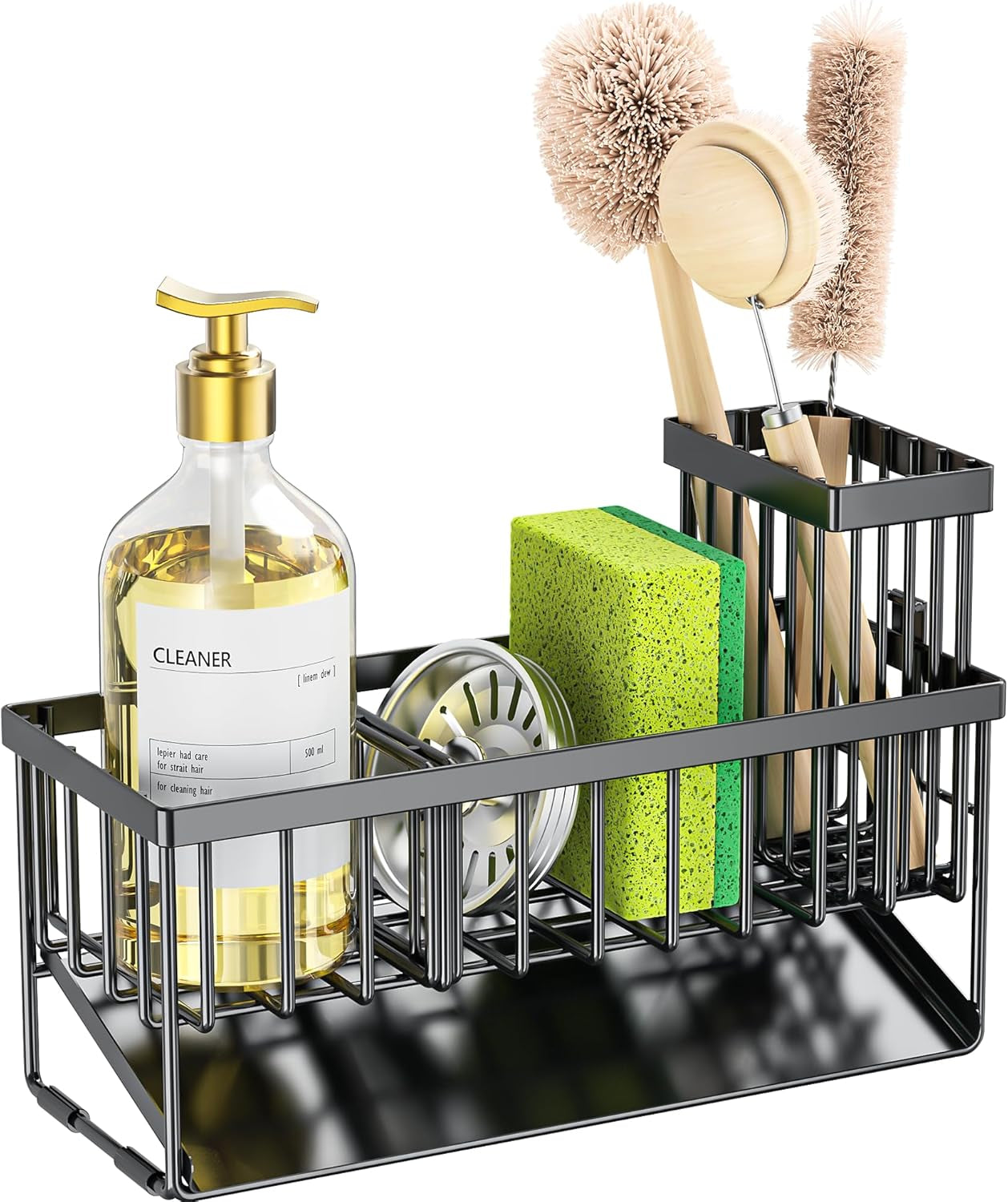 304 Stainless Steel Kitchen Sink Caddy Organizer