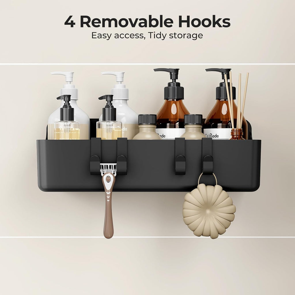 No-Drill Shower Caddy Organizer Set