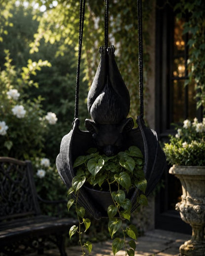 🎁Last Day 50% OFF - Hanging Bat Plant Pot