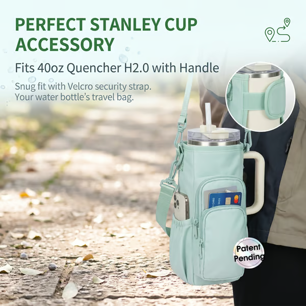 🎁Hot Sale Promotion 60% OFF🔥Water Bottle Carrier Bag for 40oz Tumbler