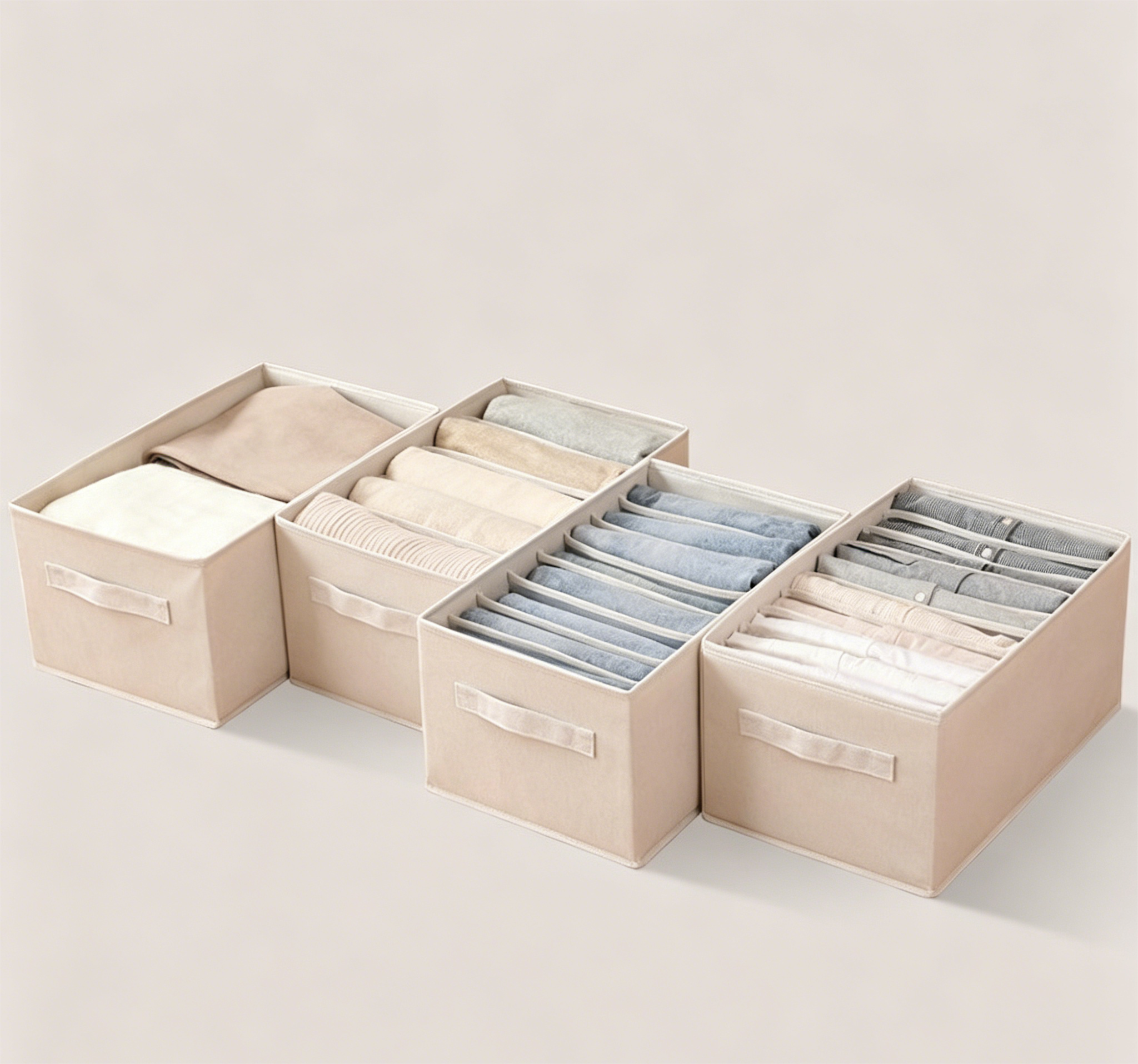 Foldable Wardrobe Clothes Organizer Box