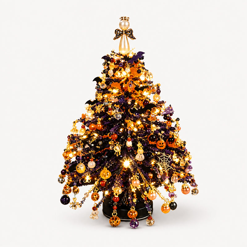 🎄✨ DIY Beaded Christmas Tree Kit– 🎅Create your own sparkling Christmas decorations