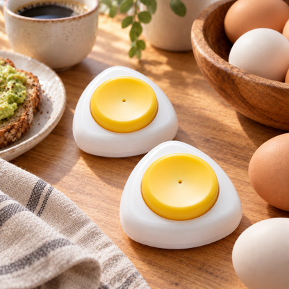🔥Last Day of the Sale🔥 Buy 3 Get 2 Free—$4.59 Each—Egg Piercer Fewer Cracks Easier Peeling