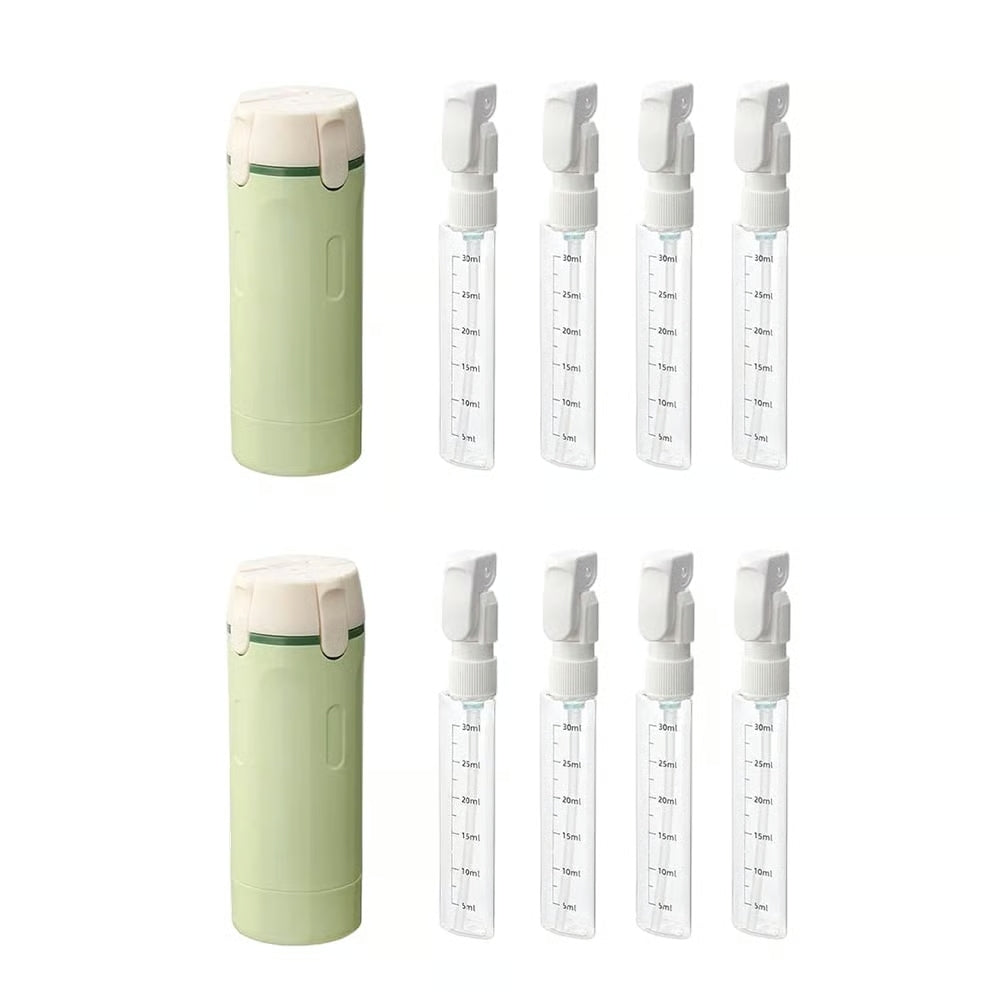 🧴 No More Leaky Travel Bottles — Portable 4-in-1 Pump Dispenser For Smarter Packing