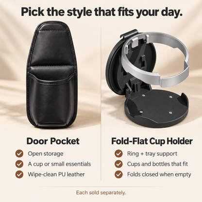 🎄Christmas Sale: 40% Off 🔥Foldable Car Cup Holder—More Space, Right at Your Fingertips