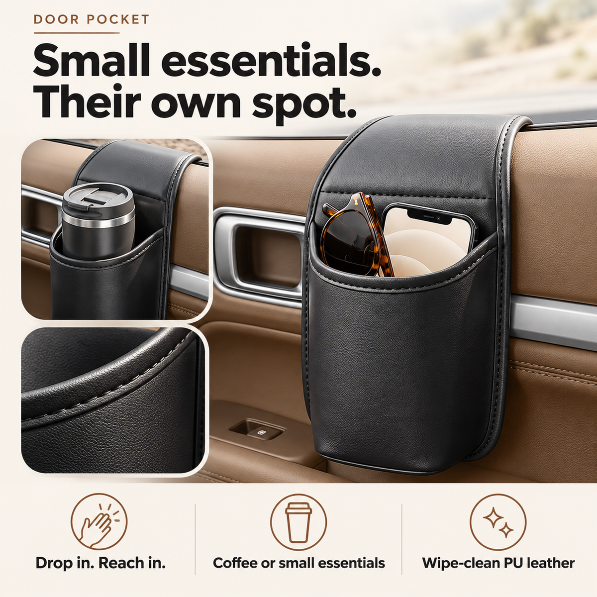 🎄Christmas Sale: 40% Off 🔥Foldable Car Cup Holder—More Space, Right at Your Fingertips