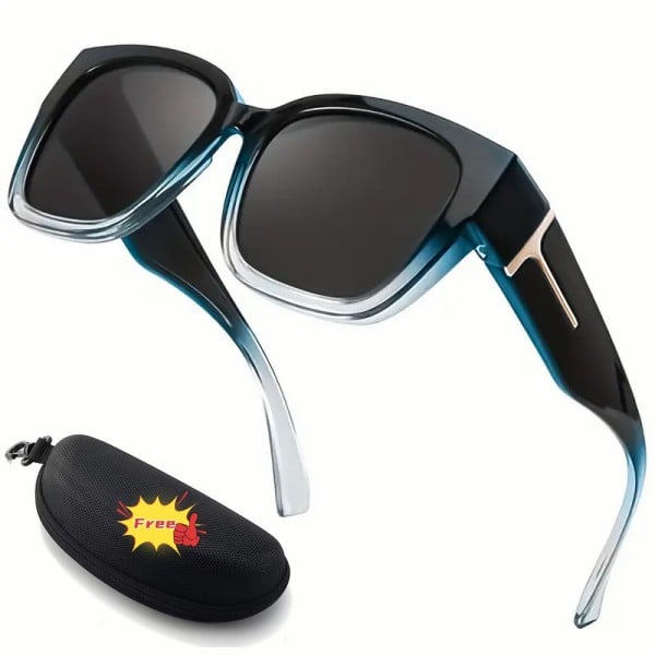 🕶️ Fit-Over Polarized Sunglasses for Women – Wear Over Prescription Glasses