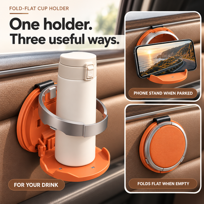 🎄Christmas Sale: 40% Off 🔥Foldable Car Cup Holder—More Space, Right at Your Fingertips