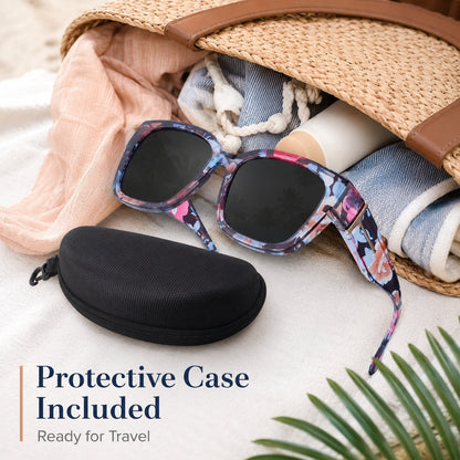🕶️ Fit-Over Polarized Sunglasses for Women – Wear Over Prescription Glasses