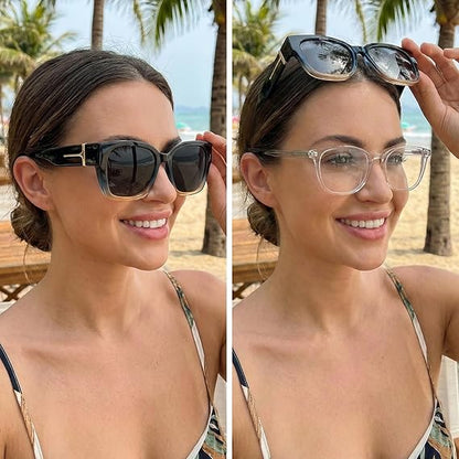 🕶️ Fit-Over Polarized Sunglasses for Women – Wear Over Prescription Glasses