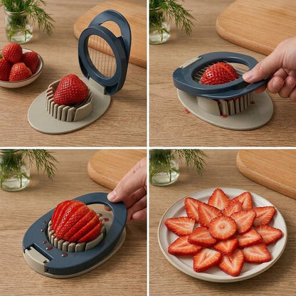 Stainless Steel Wire Egg Cutting Tool for Kitchen