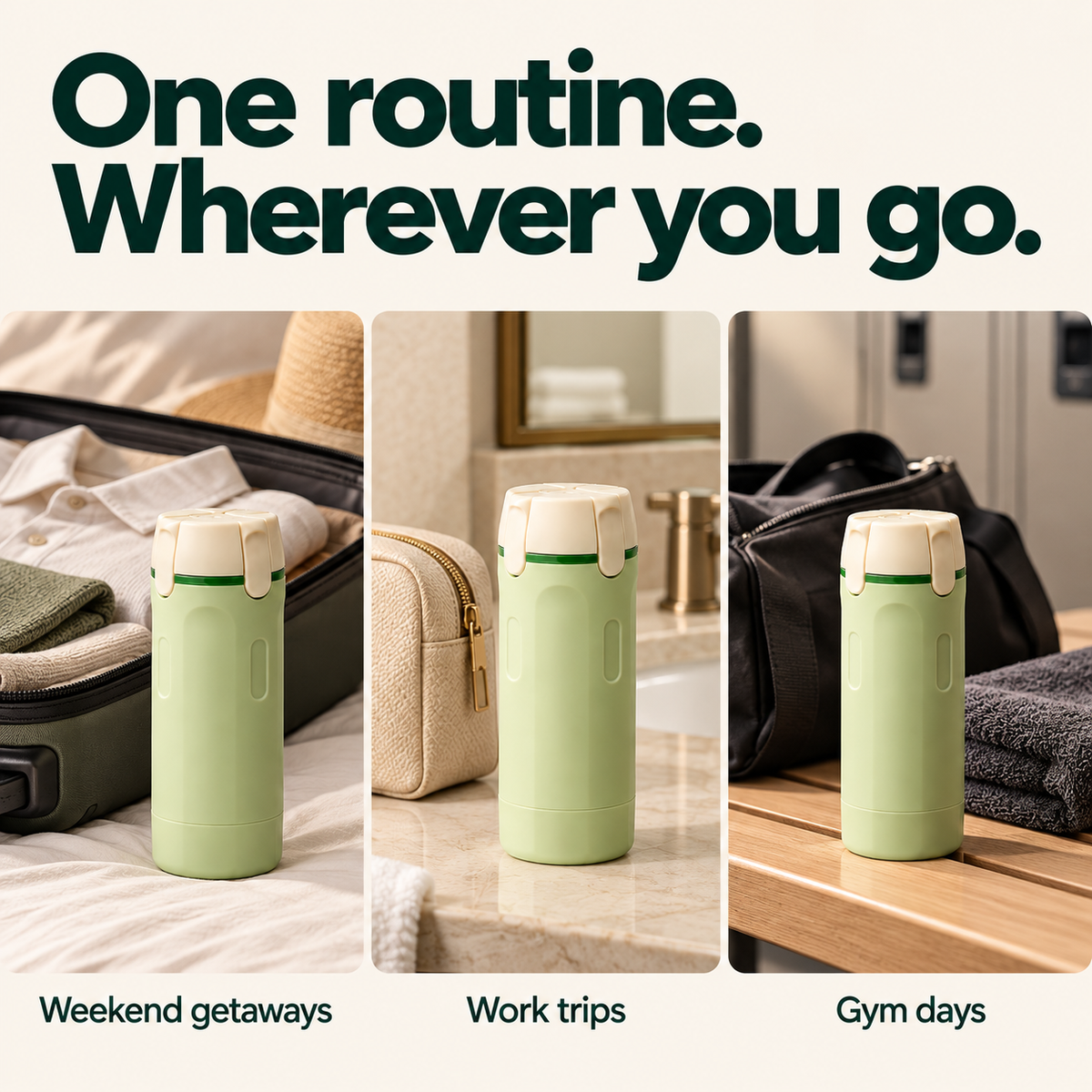 ❄️Last day of our winter limited-time sale—40% off✈️4-in-1 Travel-Size Toiletries Dispenser