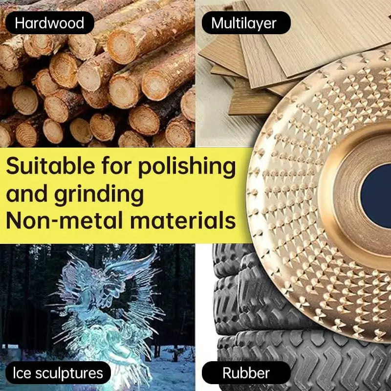3PCS Wood Carving Disc Set