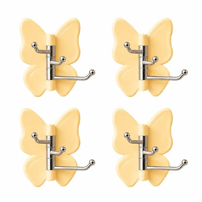🔥2026 HOT SALE - 🦋No Drilling Swivel Butterfly Hook