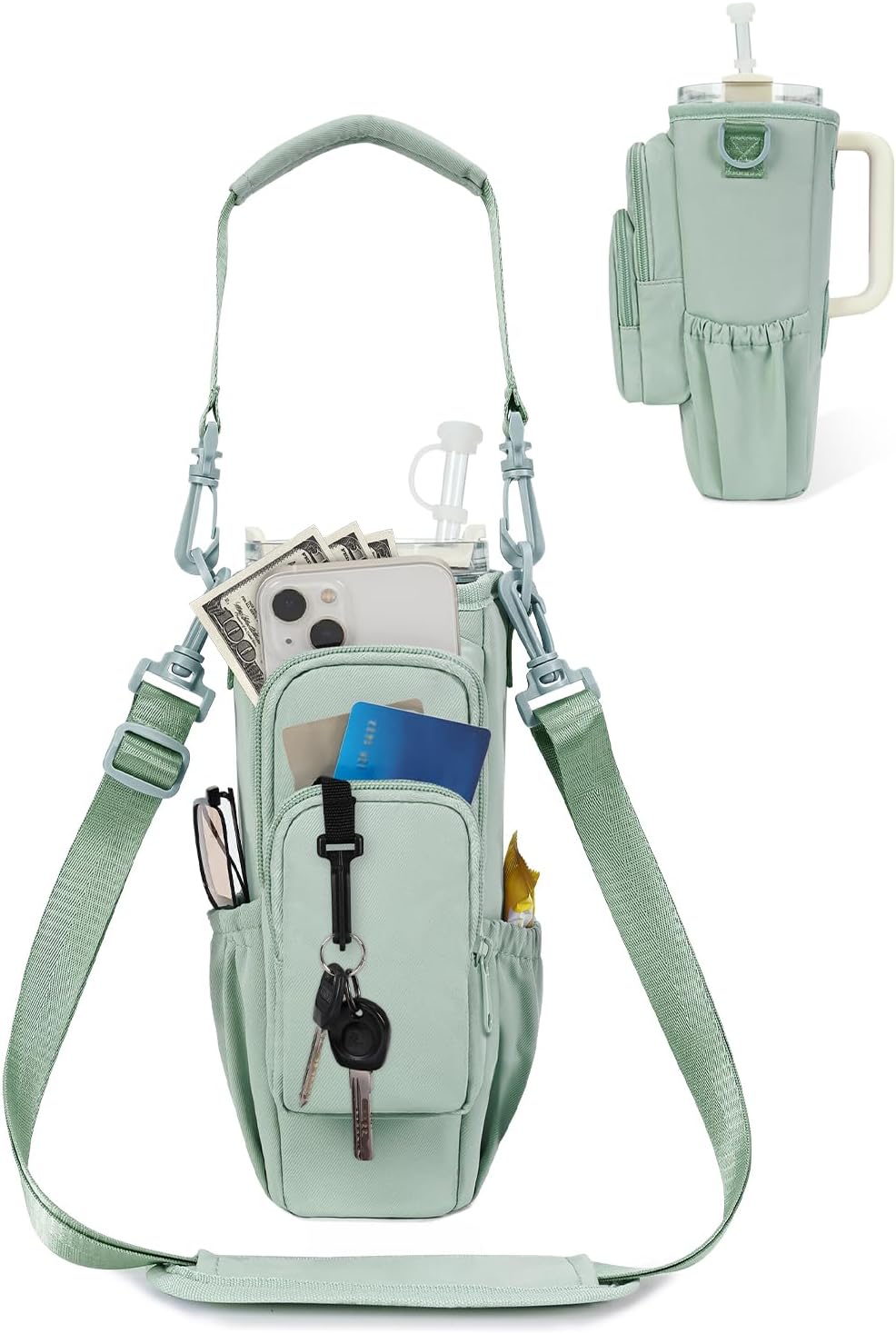 🎁Hot Sale Promotion 60% OFF🔥Water Bottle Carrier Bag for 40oz Tumbler
