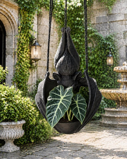 🎁Last Day 50% OFF - Hanging Bat Plant Pot