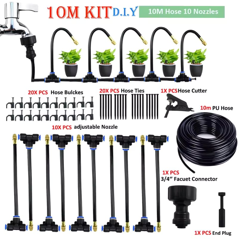 🔥360° Curved Garden Automatic Irrigation System