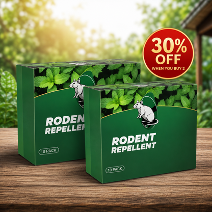 💥 Natural Peppermint Rodent Repellent Tablets – 10 Pack