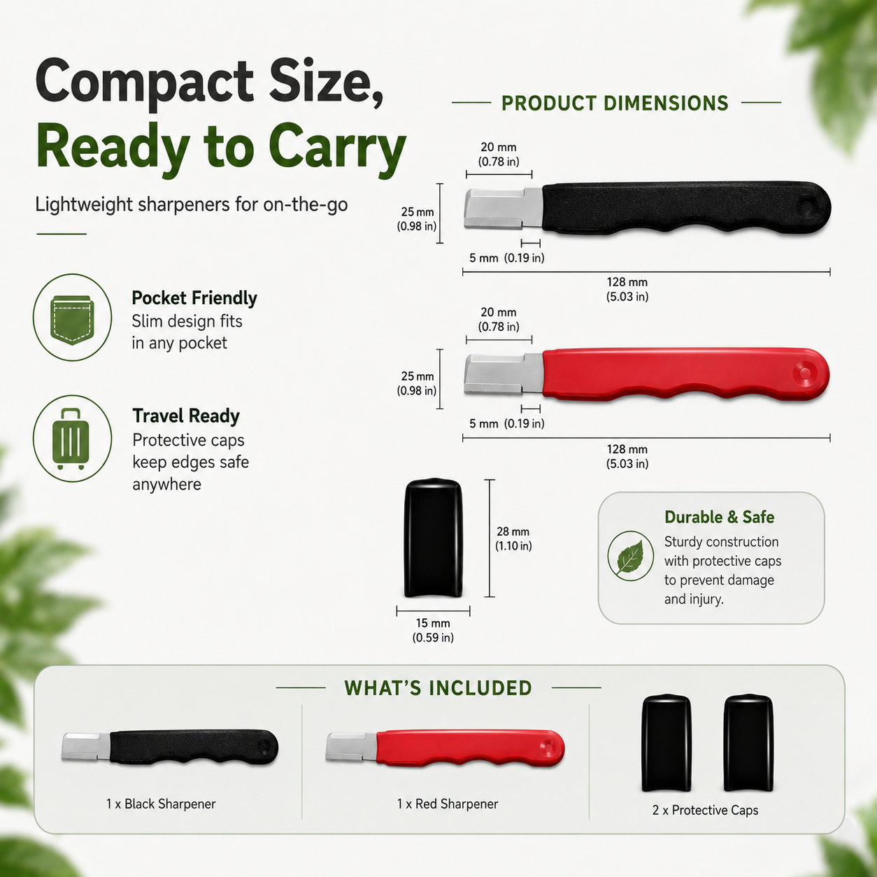 🔪 Professional 3-in-1 Knife Sharpener — Restore Dull Blades In Just 10 Seconds