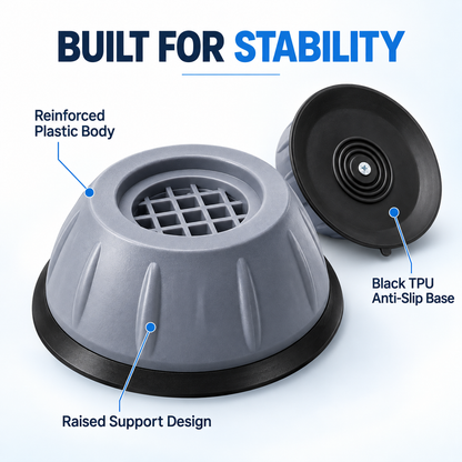🔥Order now and get 50% off:🎉Washing Machine Anti-Vibration & Noise Reduction Pads