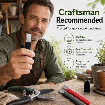 🔪 Professional 3-in-1 Knife Sharpener — Restore Dull Blades In Just 10 Seconds