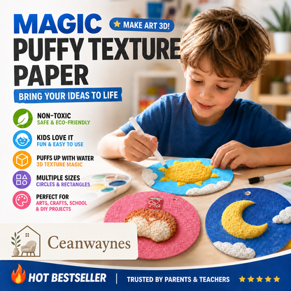 🎨Hot Sale 50% OFF✨Magic Fluffy Pigments, Pigment Paper, DIY Paintbrushes