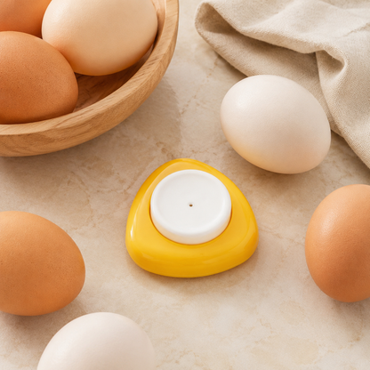 🔥Last Day Sale🔥 2PCS Egg Piercer for Easier Peeling & Fewer Cracked Eggs – Safety-Lock Boiled Egg Prep Tool