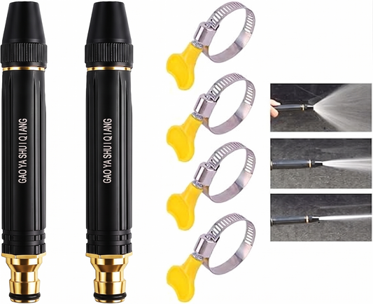 🔥LAST DAY -BUY 1 GET 1 FREE-$12.5 EACH🎁High Pressure Water Nozzle Spray Gun for Hose Pipes
