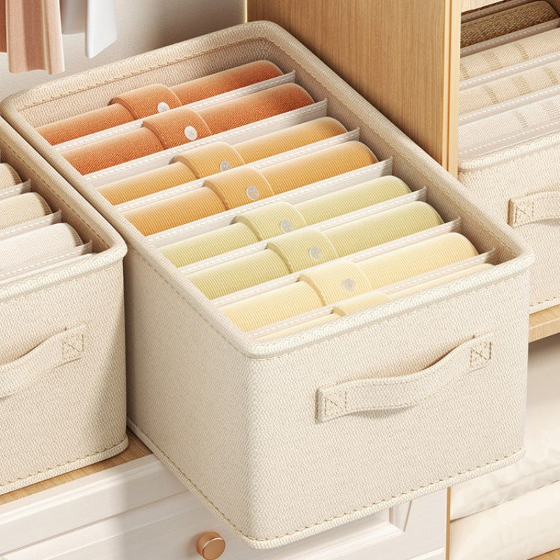Foldable Wardrobe Clothes Organizer Box
