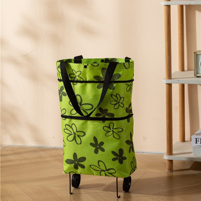 Green Base with Five‑Petal Flower