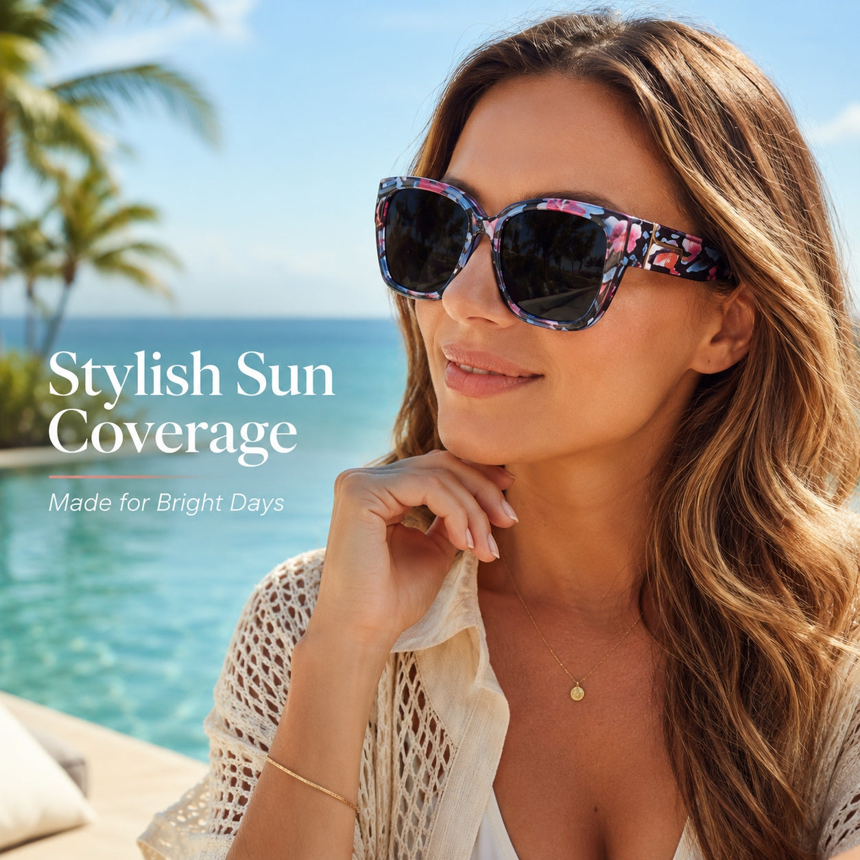 🕶️ Fit-Over Polarized Sunglasses for Women – Wear Over Prescription Glasses