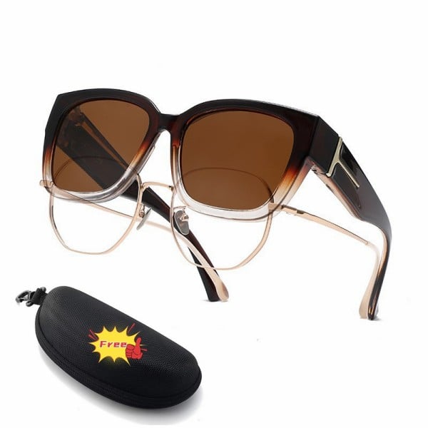 🕶️ Fit-Over Polarized Sunglasses for Women – Wear Over Prescription Glasses