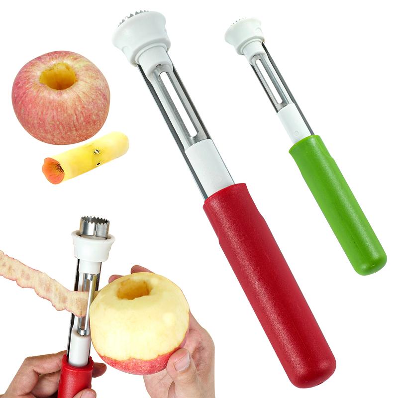 🔥Last Day Buy 1 Get 1 Free $10.49 Each🔥2 in 1 Apple Corer and Peeler - Stainless Steel Fruit Corer