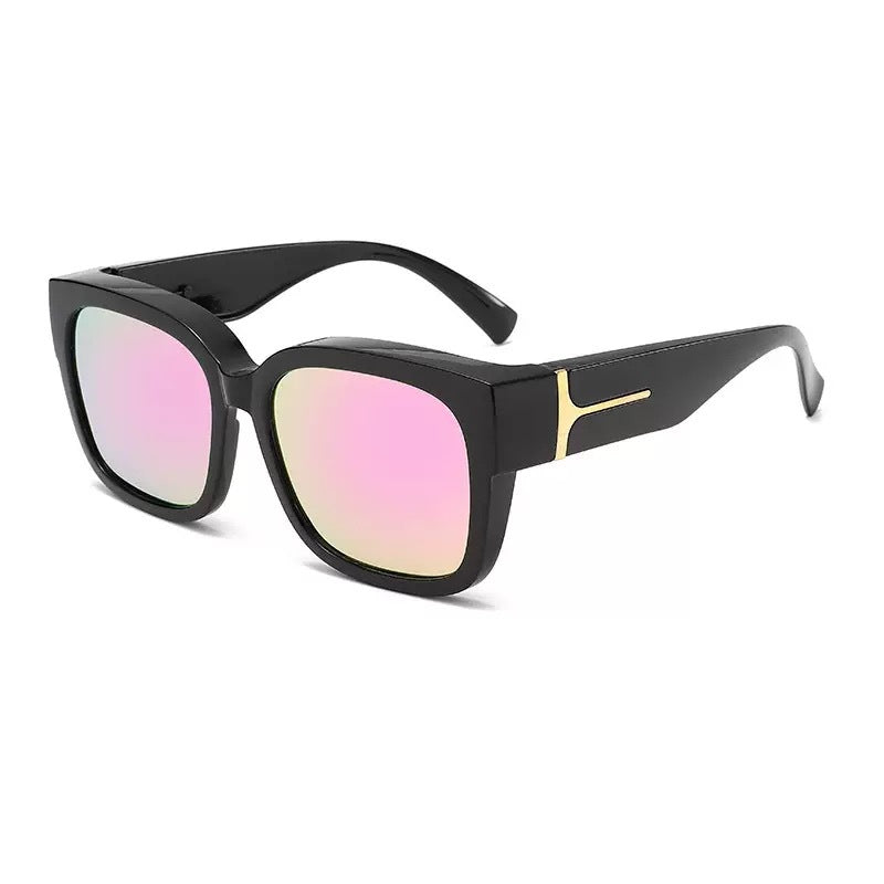 🕶️ Fit-Over Polarized Sunglasses for Women – Wear Over Prescription Glasses