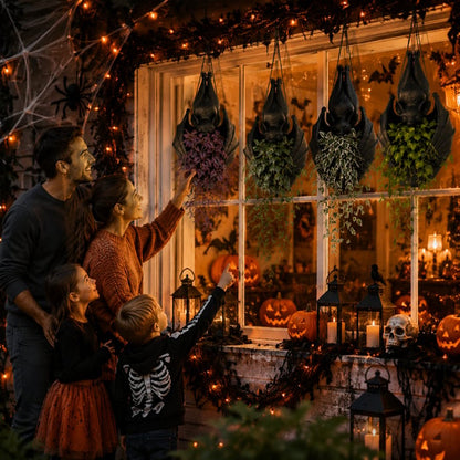 🎁Last Day 50% OFF - Hanging Bat Plant Pot