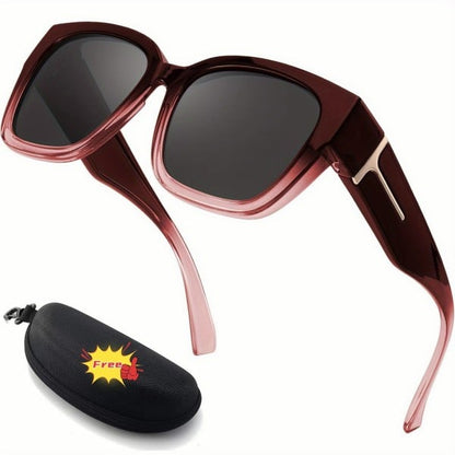 🕶️ Fit-Over Polarized Sunglasses for Women – Wear Over Prescription Glasses