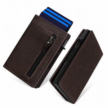 👻 Halloween Special: 50% Off🎉 This lightweight RFID wallet with a pop-up card is the perfect Thanksgiving gift🎁