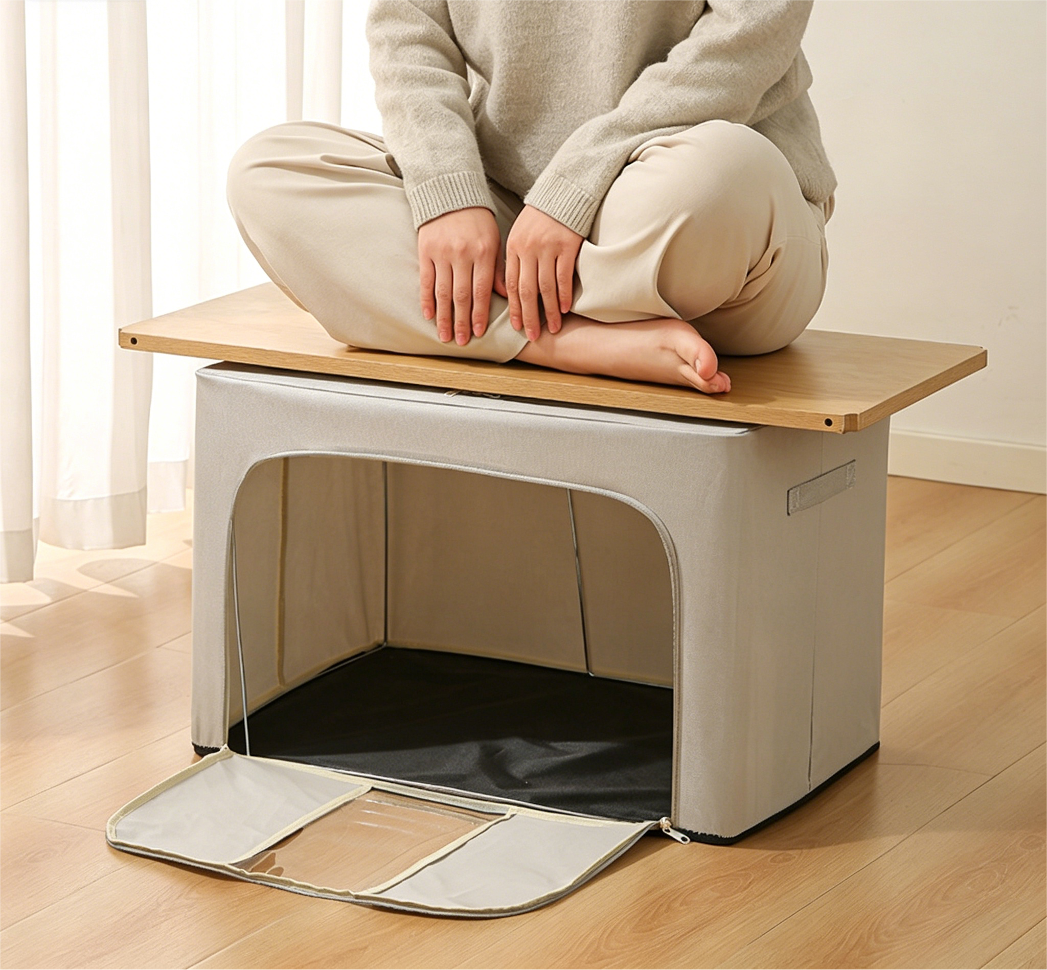 Foldable Large-Capacity Clothes Storage Box