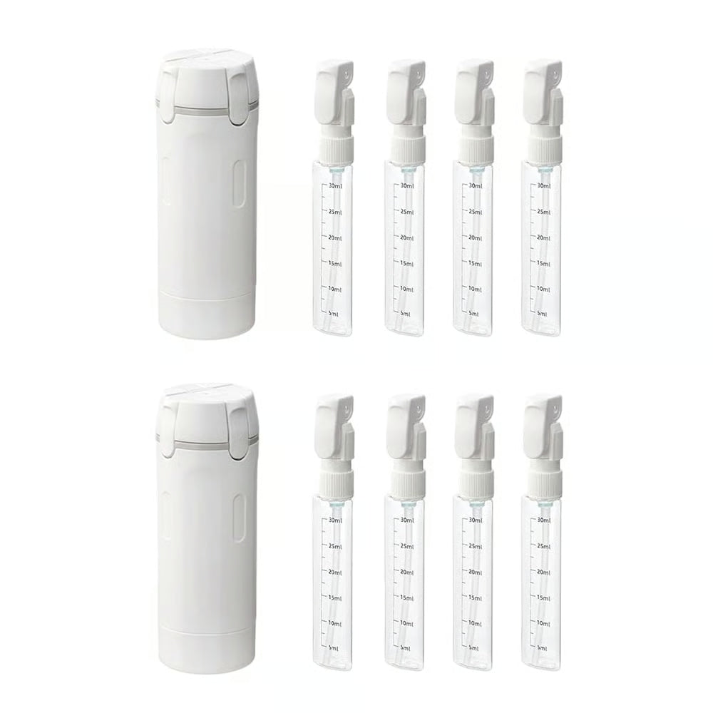 🧴 No More Leaky Travel Bottles — Portable 4-in-1 Pump Dispenser For Smarter Packing