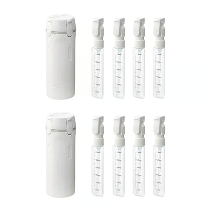 🧴 No More Leaky Travel Bottles — Portable 4-in-1 Pump Dispenser For Smarter Packing