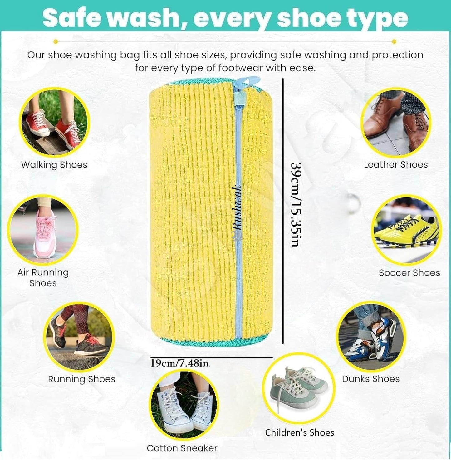 🔥 Last Day 50% OFF 🔥Shoe washing machine bag