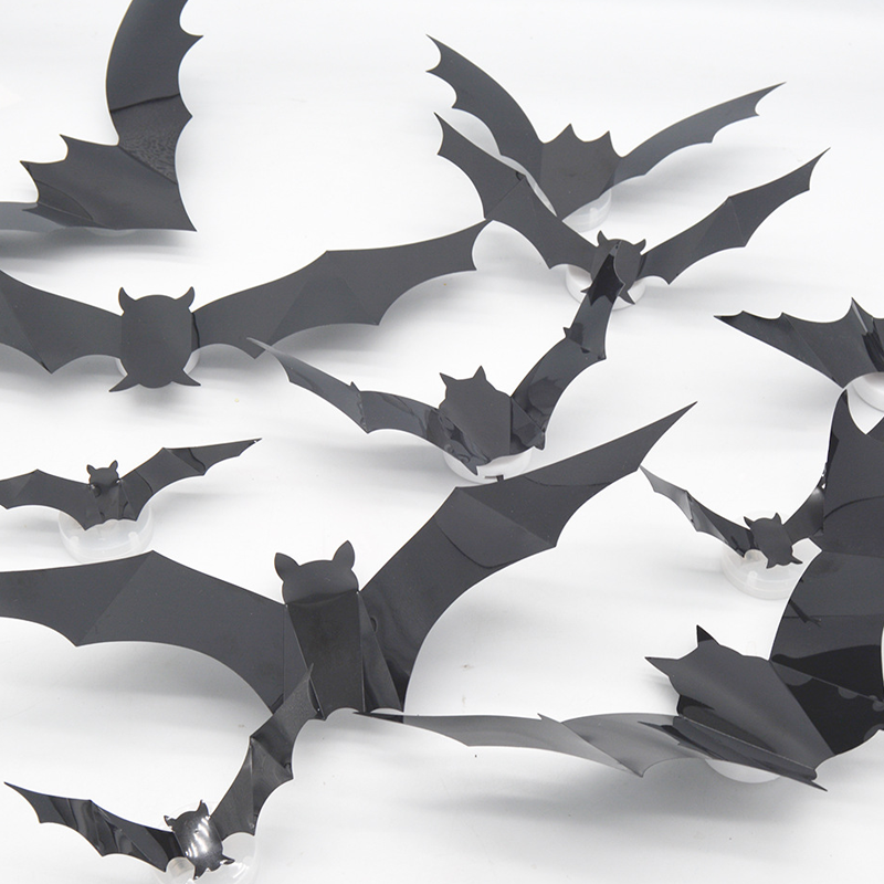 🔥 Last Day 50% OFF 🔥🦇Spooky 3D Bat LED Wall Light, Halloween Decor for Indoors and Outdoors👻